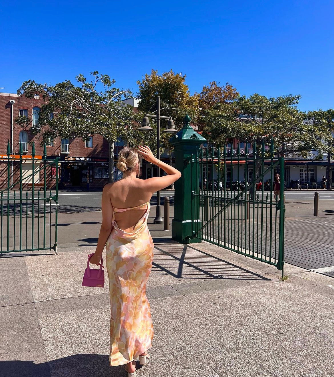 Bec and Bridge - Indi Strapless Maxi in Floral Haze