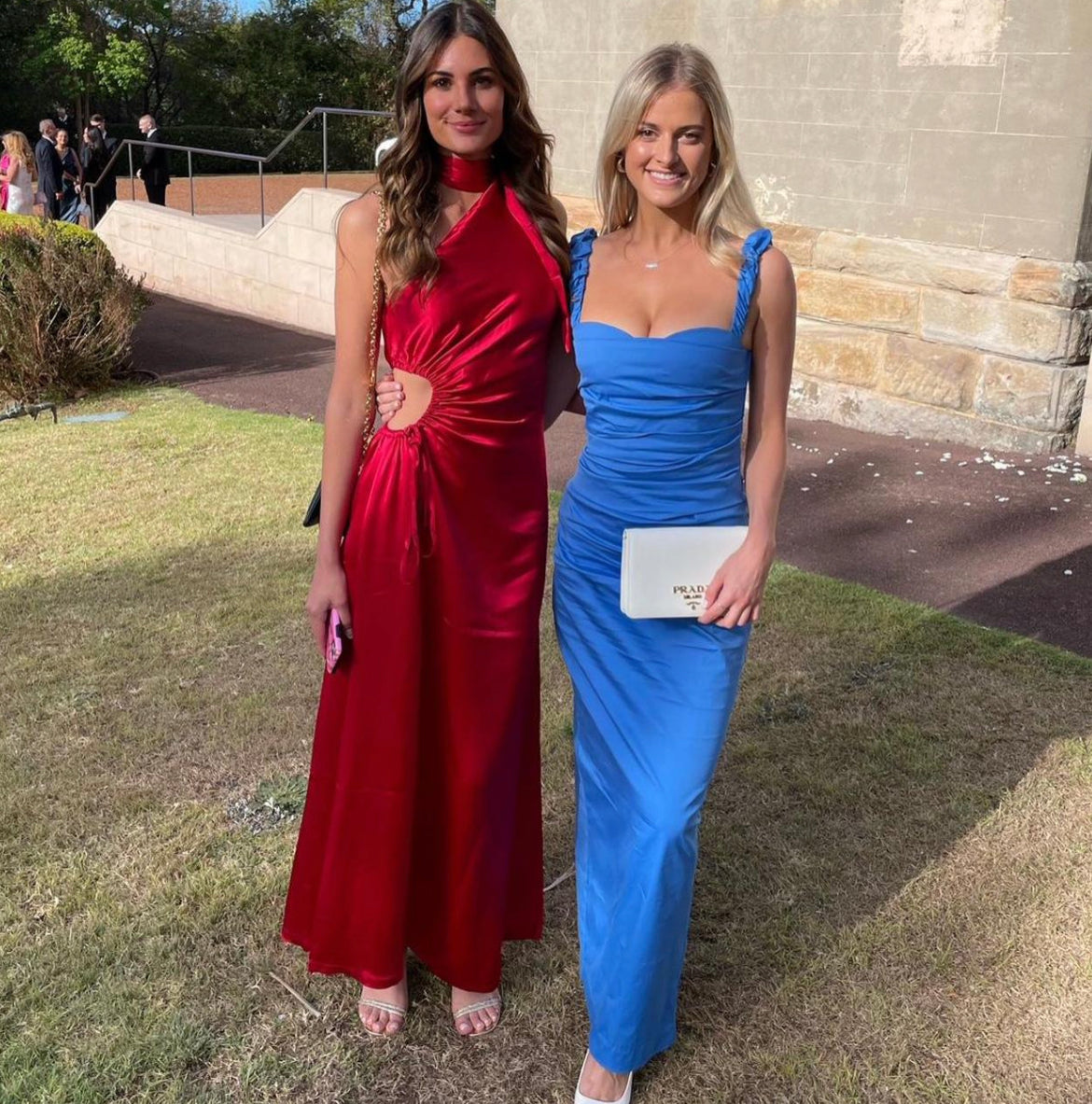 Sir The Label - Azul Balconette Gown in Cobalt
