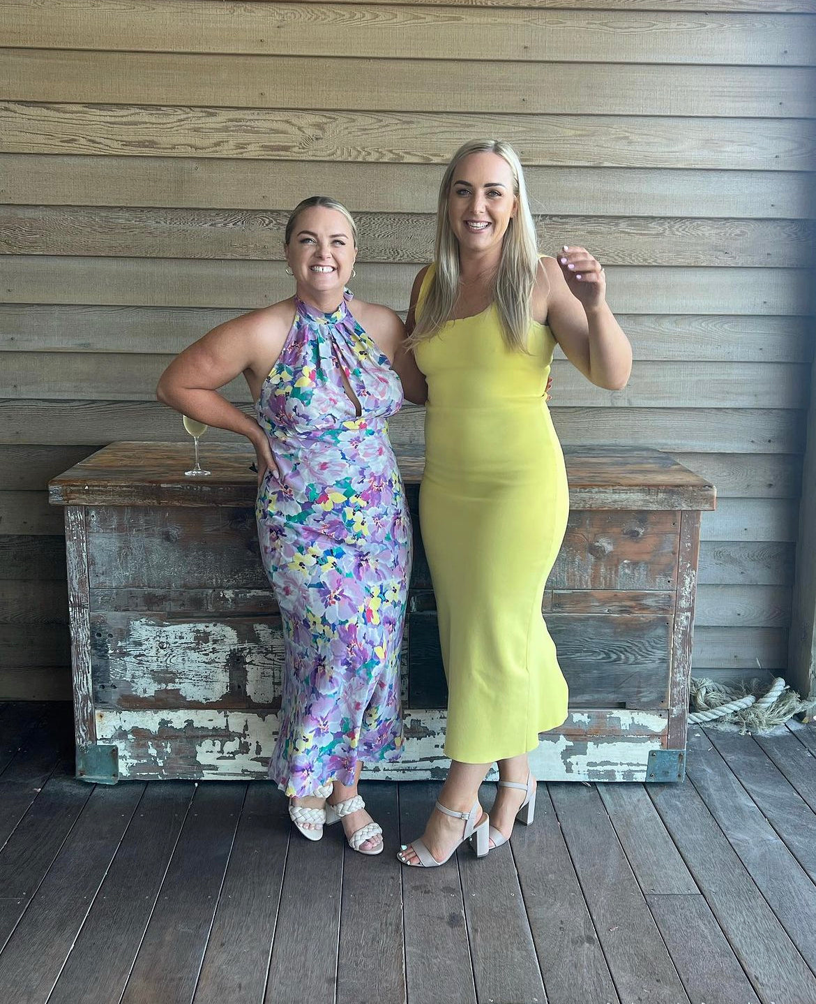Ruby - Ima Midi Dress in Lemon