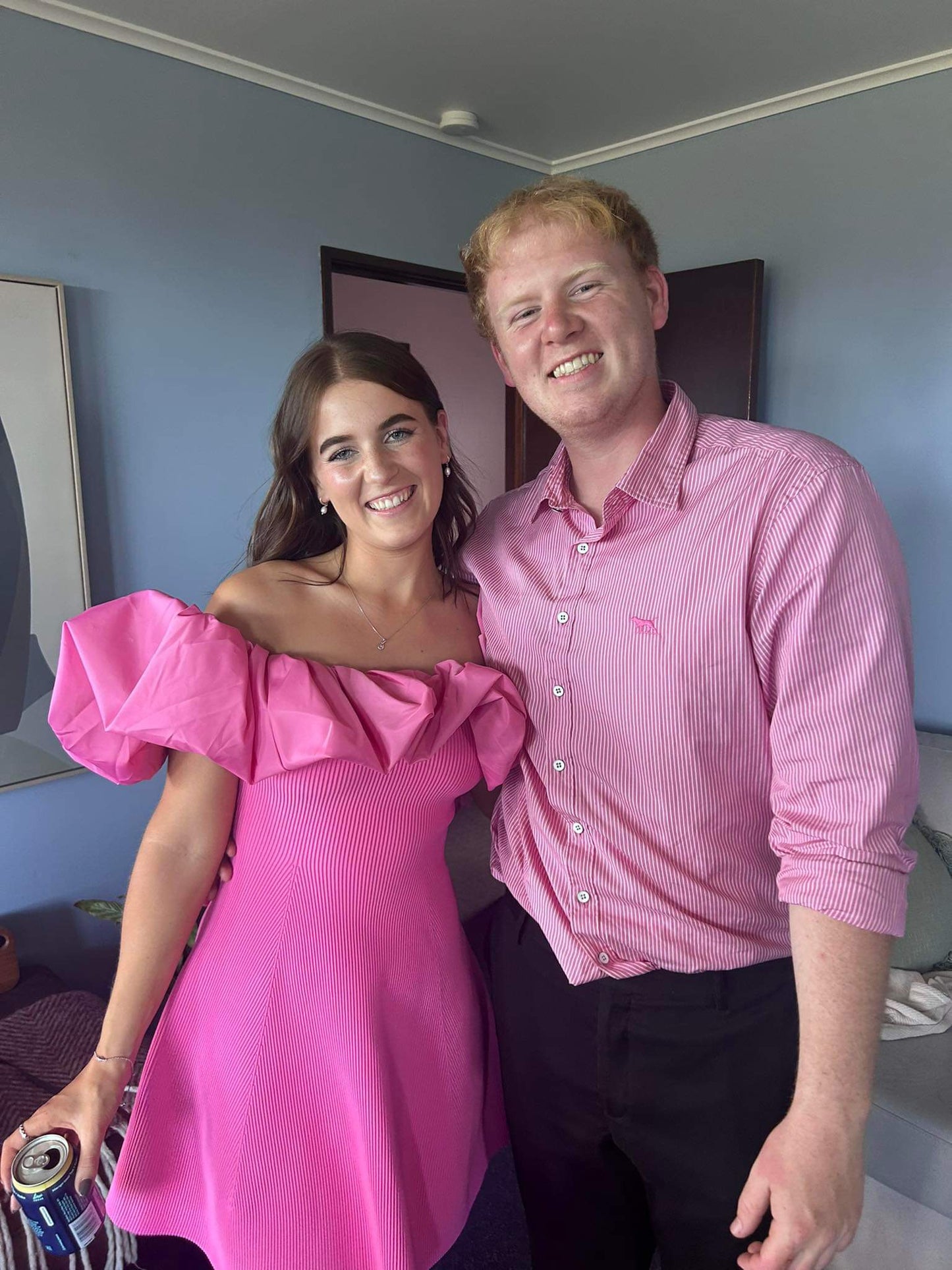Aje - Eldora Mini Dress in Protea Pink