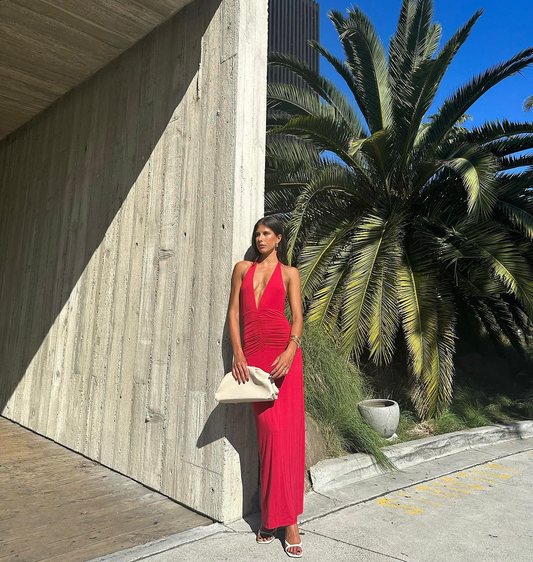 Kookai - Brooklyn Maxi Dress in Scarlet