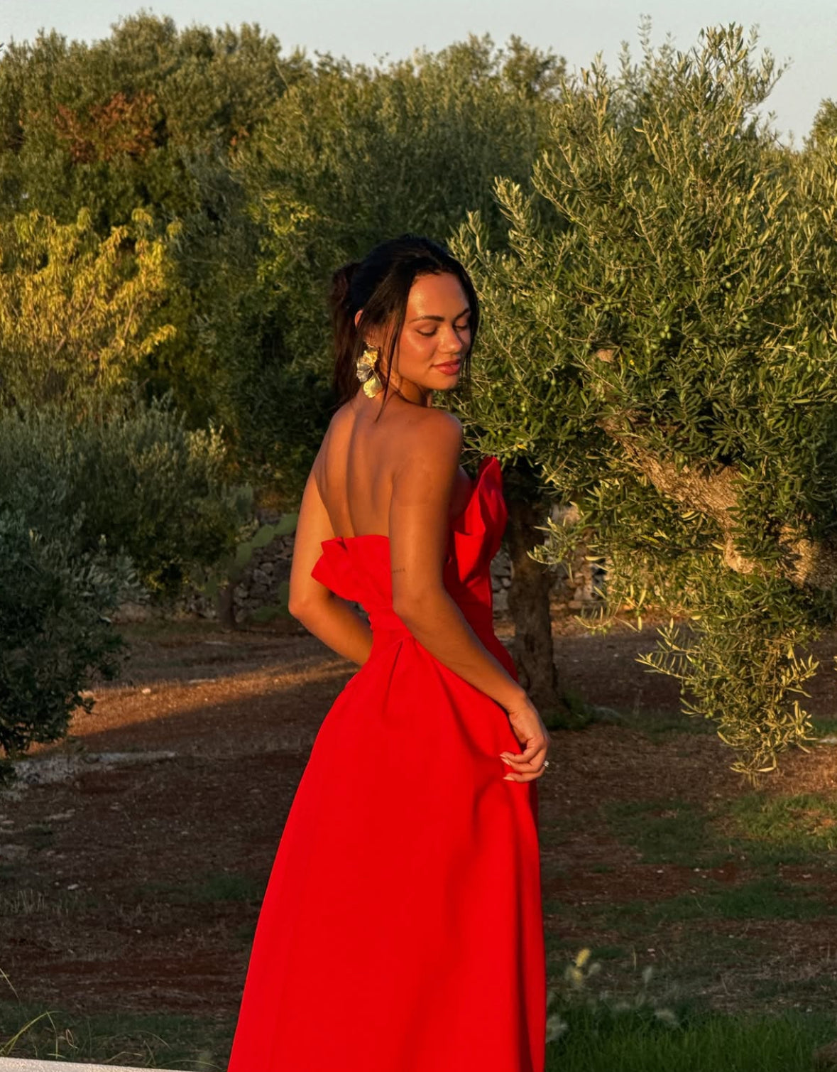 Elliatt - Laurel Sleeveless Maxi Dress in Red