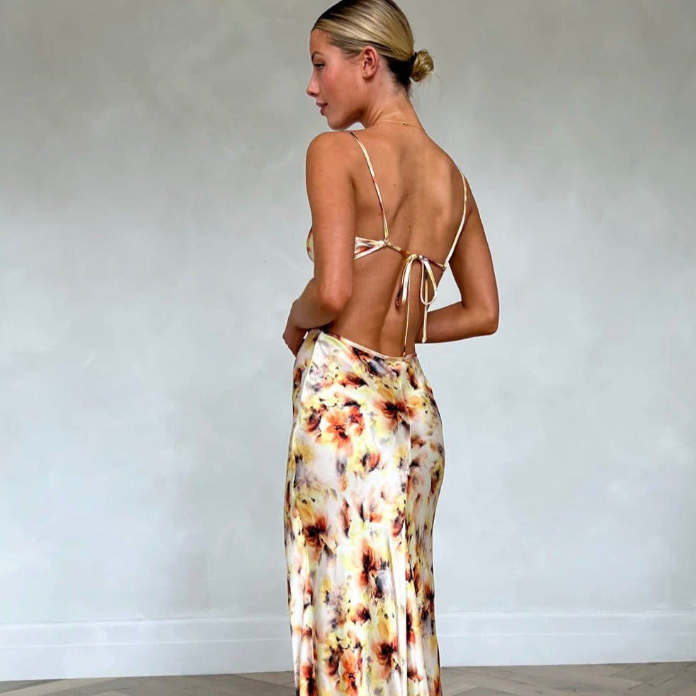 Bec and Bridge - Cedar City Maxi Dress in Sunset rwsb. Bec and Bridge - Cedar City Maxi Dress in Sunset rwsb.