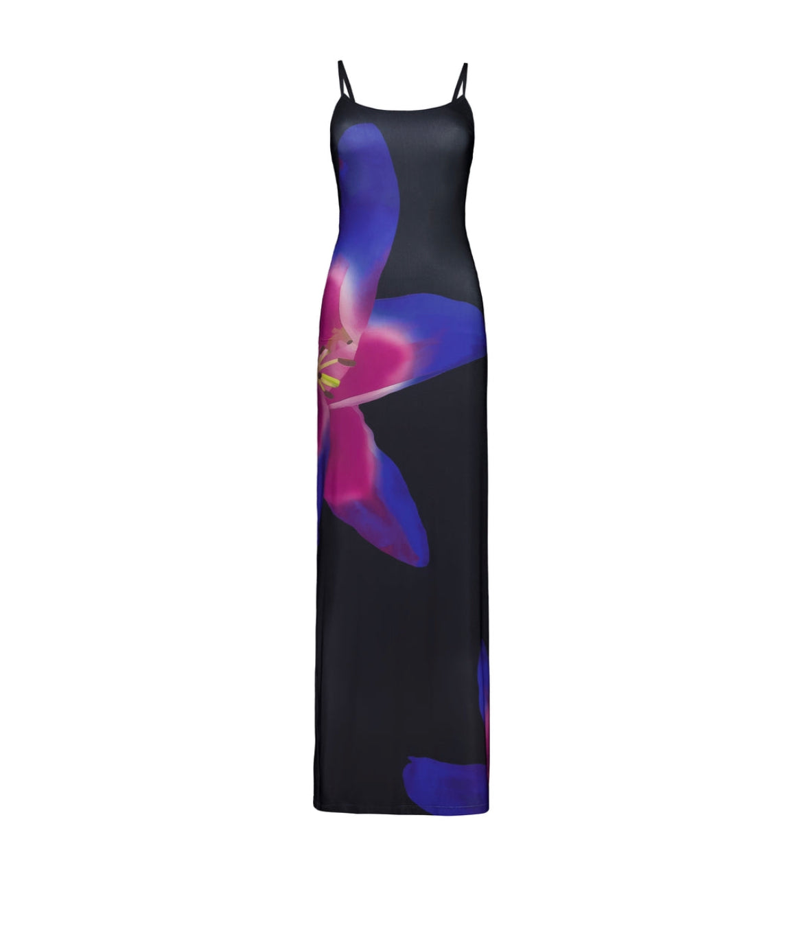 With Harper Lu - Midnight Floral Slip Dress
