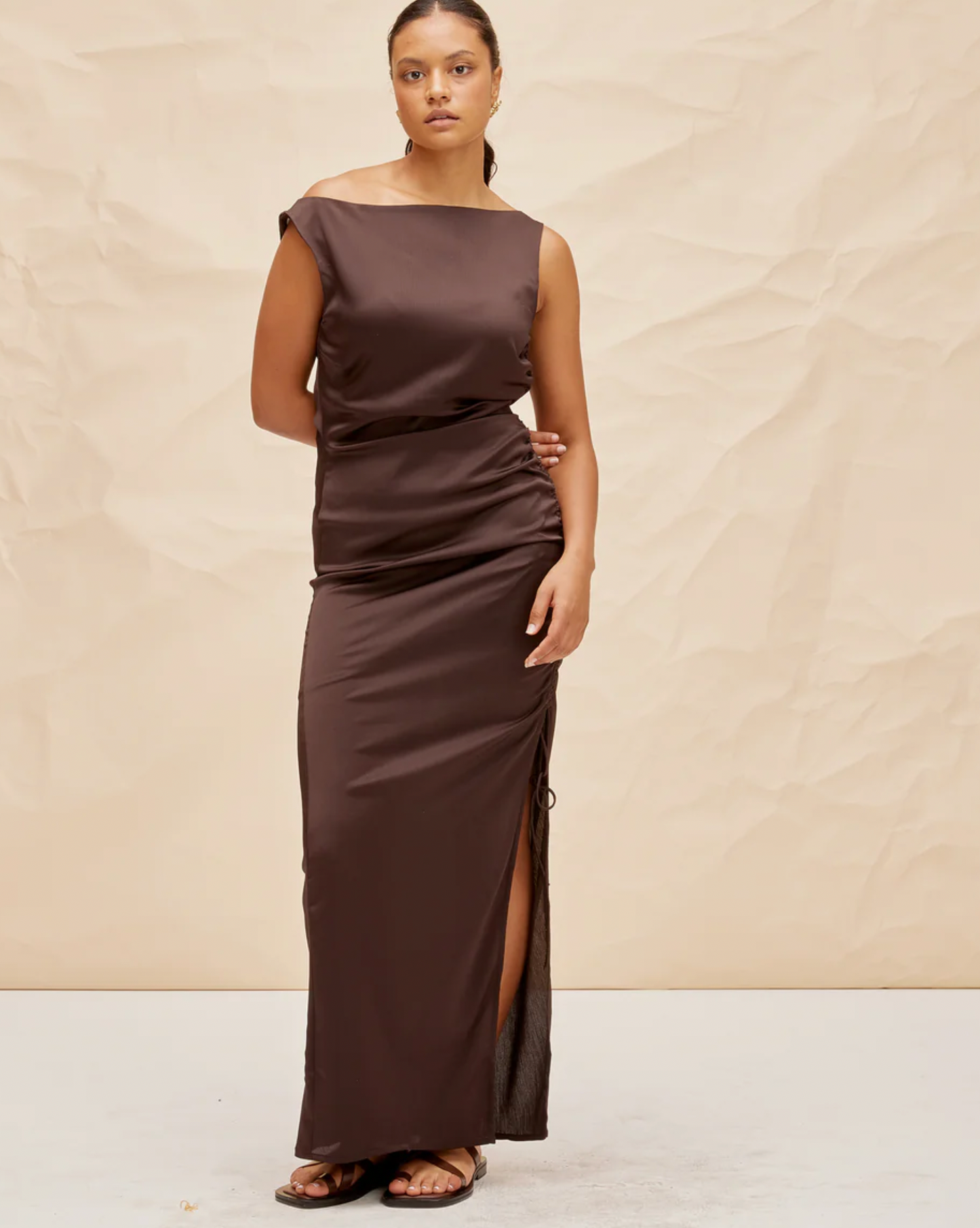 Ruby - Ercolini Maxi Dress Java