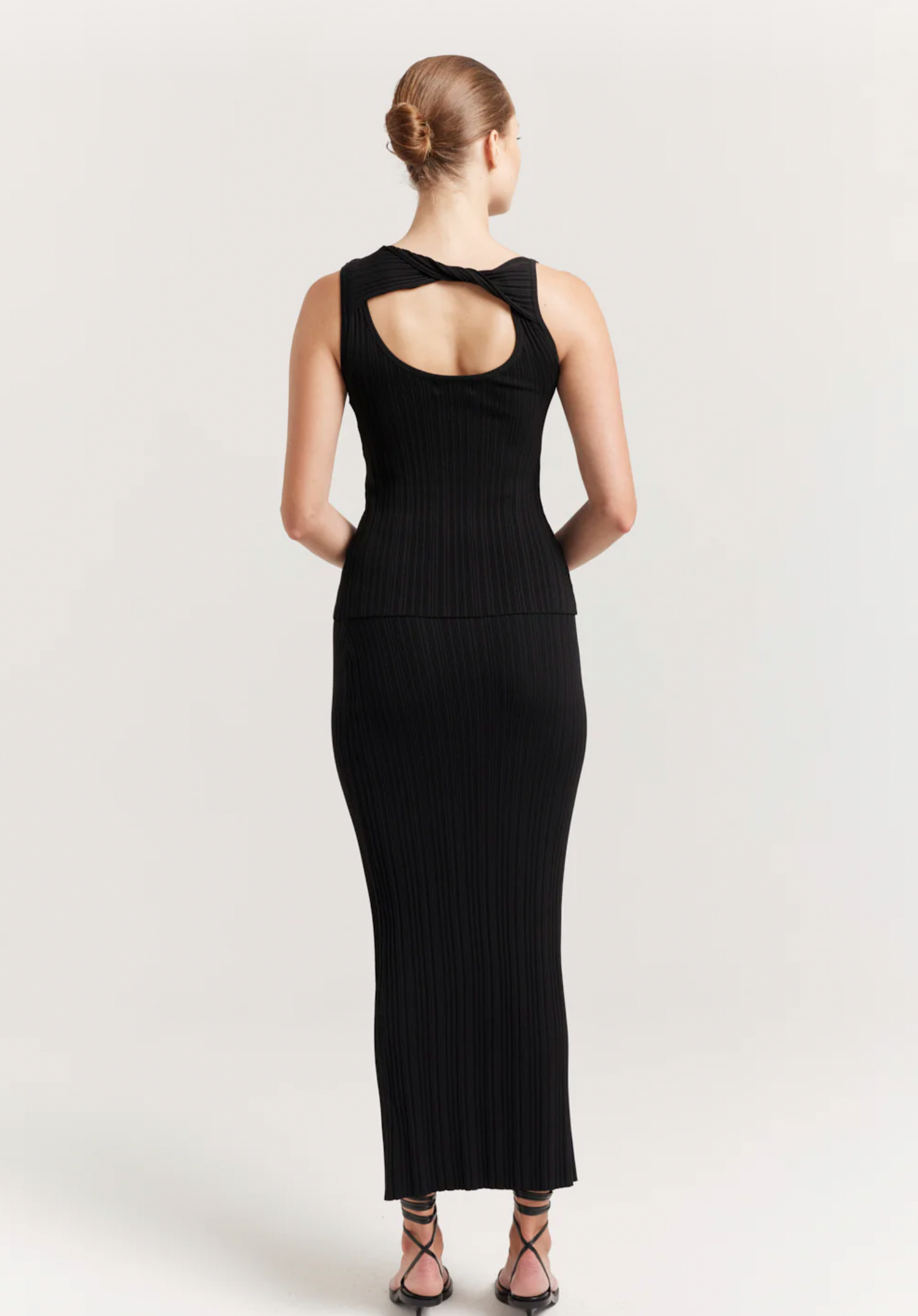 Henne - Romee Knit Set in Black