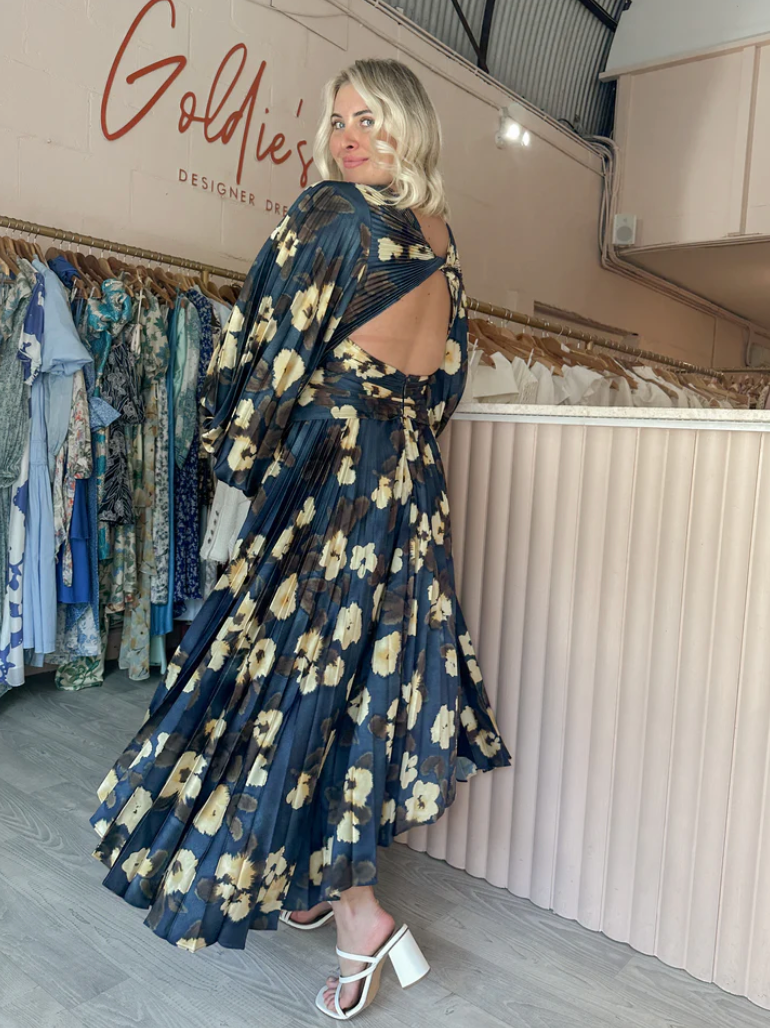 Acler - Palms Dress in Floral Posy
