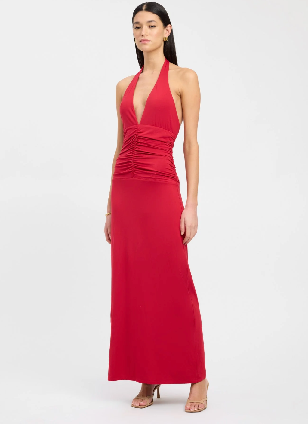 Kookai - Brooklyn Maxi Dress in Scarlet