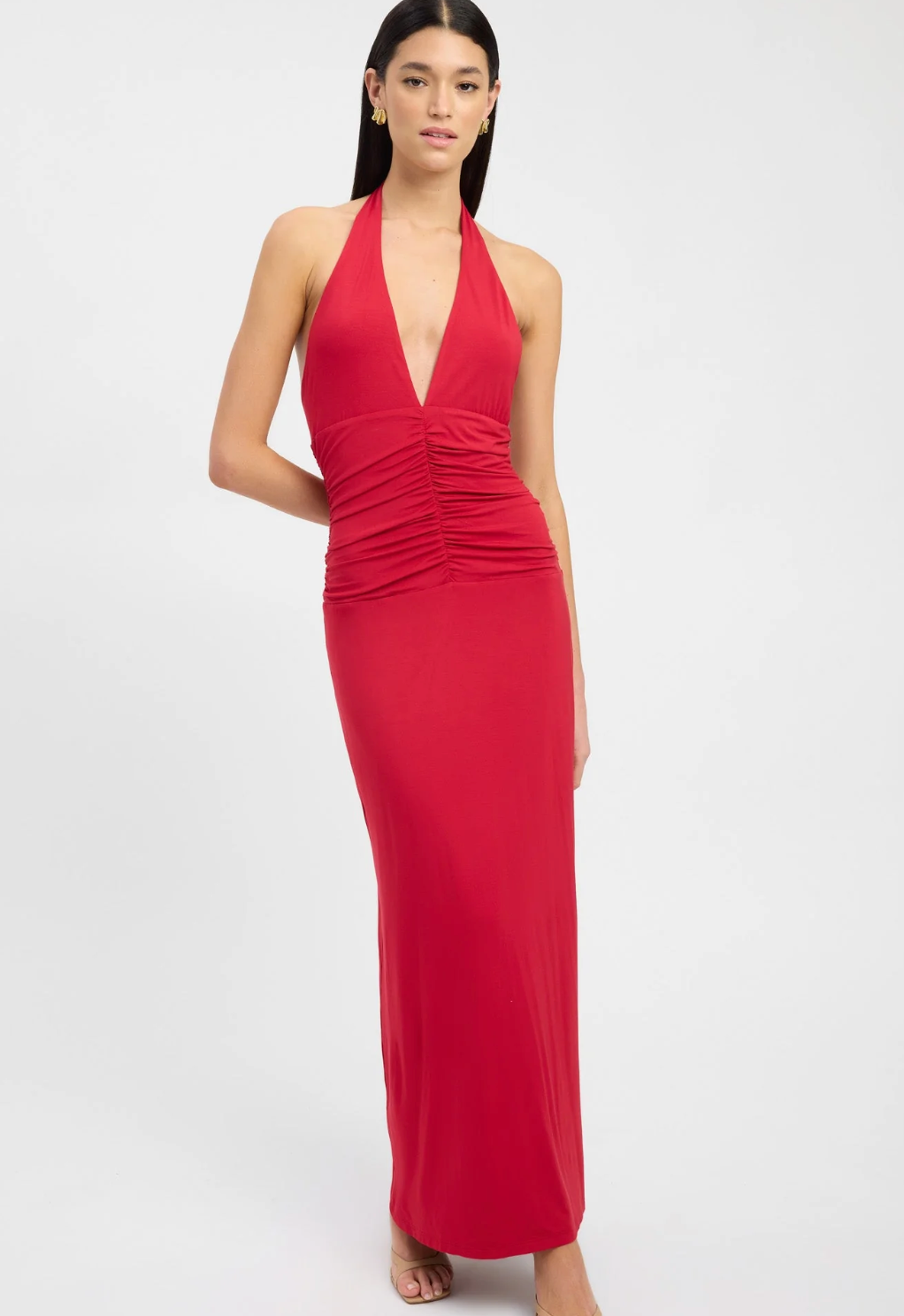 Kookai - Brooklyn Maxi Dress in Scarlet
