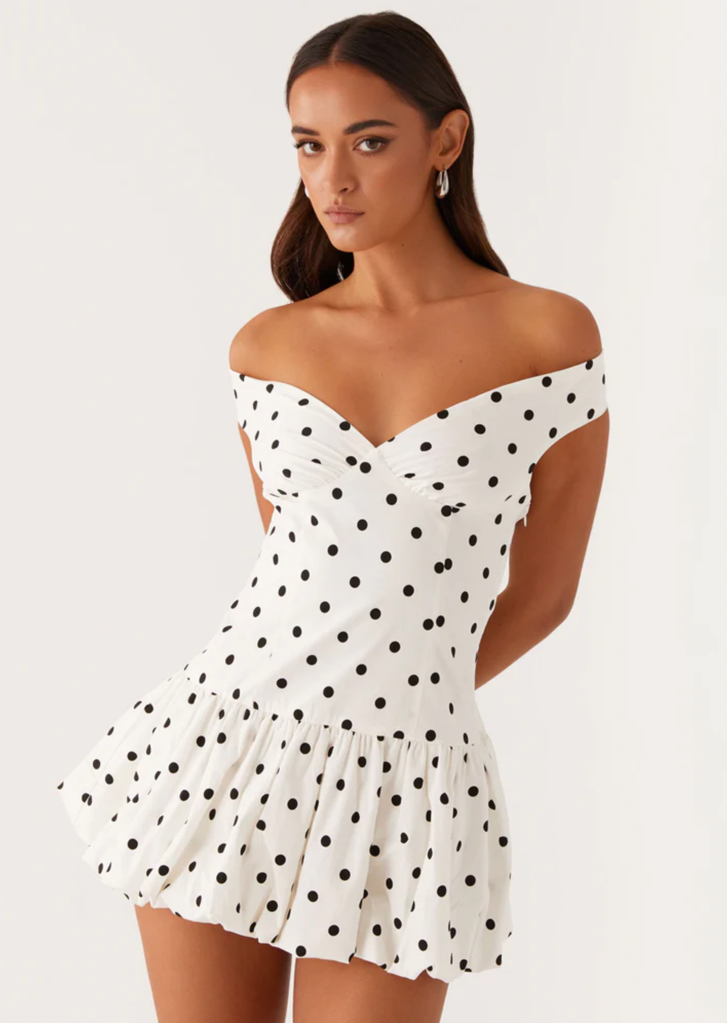 Pepper Mayo - Endless Romance Mini Dress Polka Dot