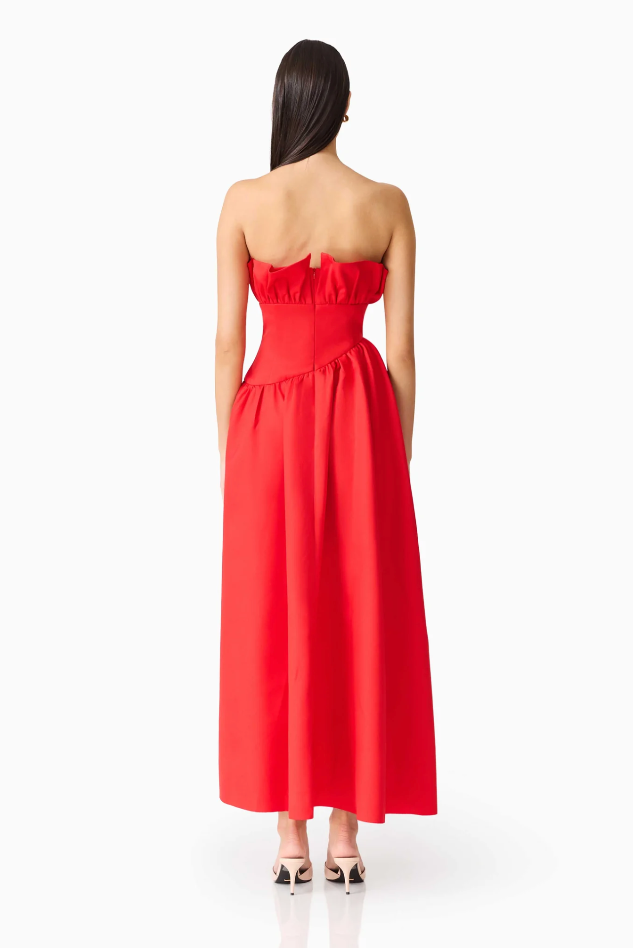 Elliatt - Laurel Sleeveless Maxi Dress in Red