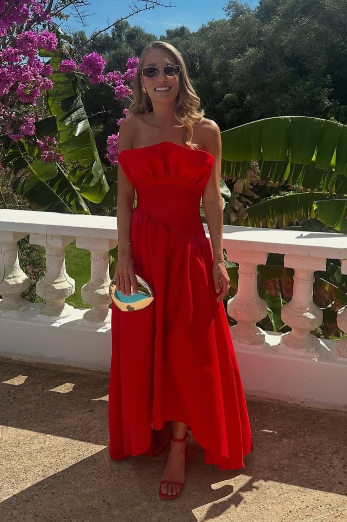 Elliatt - Laurel Sleeveless Maxi Dress in Red