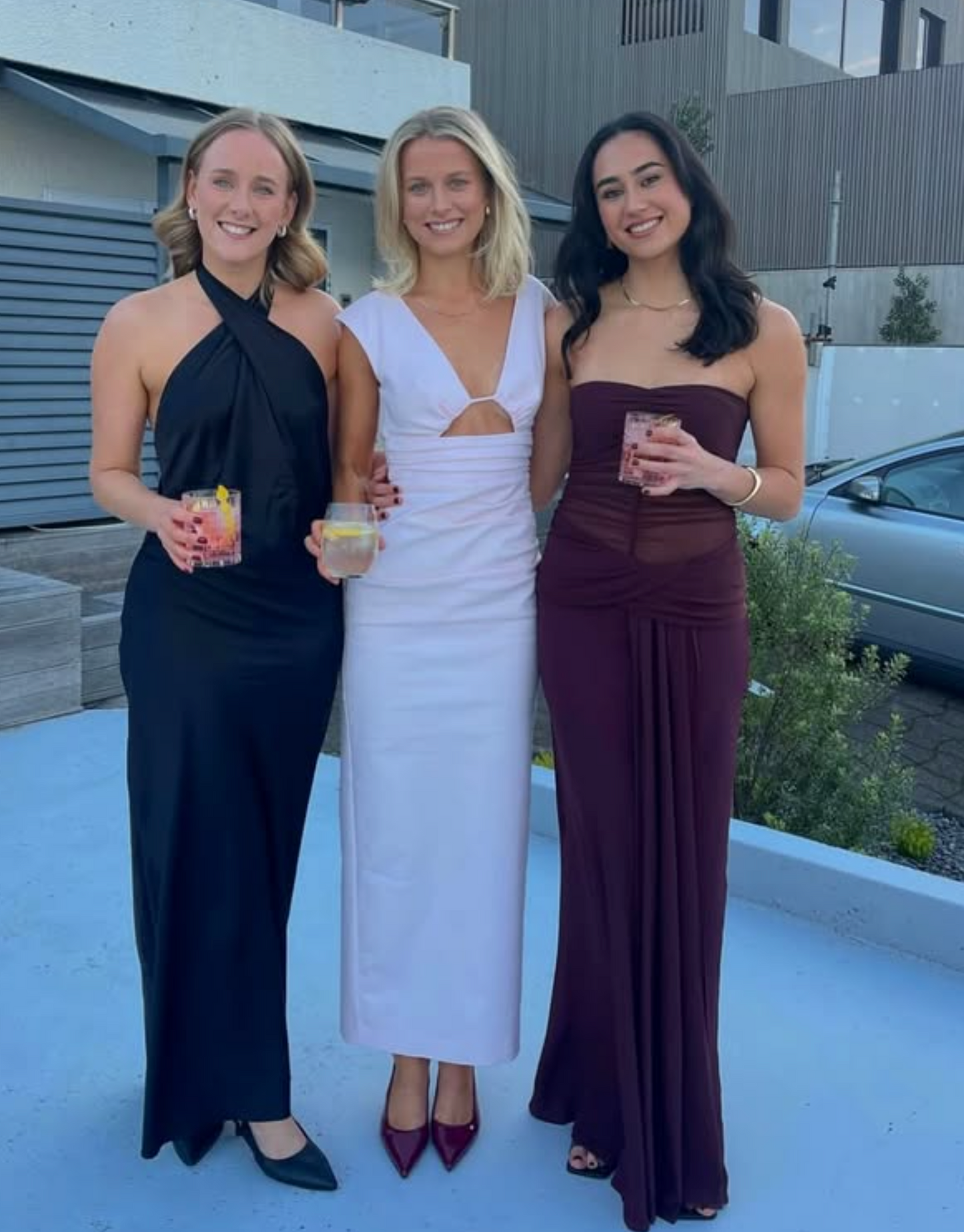 Bec and Bridge - Noemi Strapless Maxi in Plum