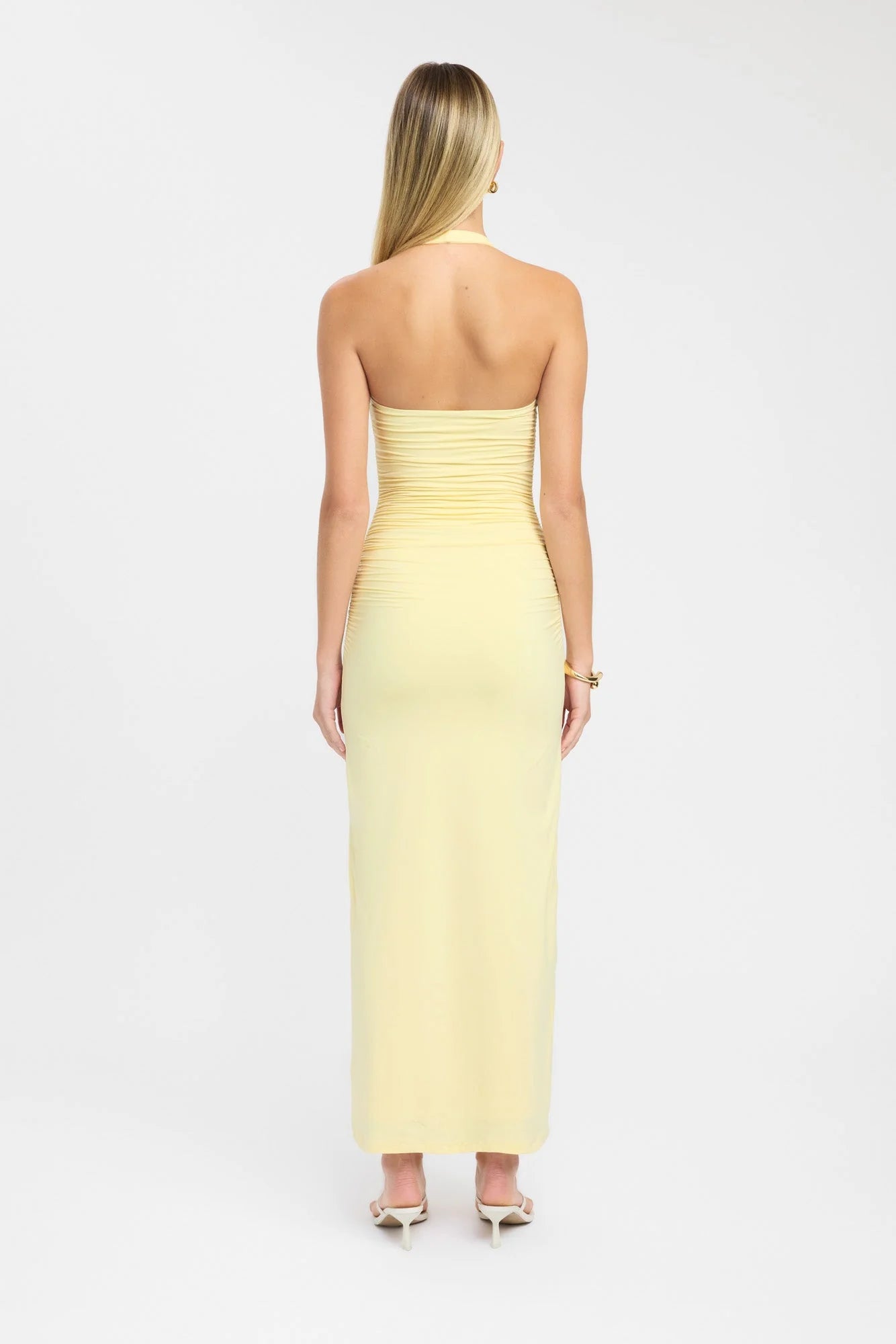 Kookai - Hailey Halter Dress in Sunlight