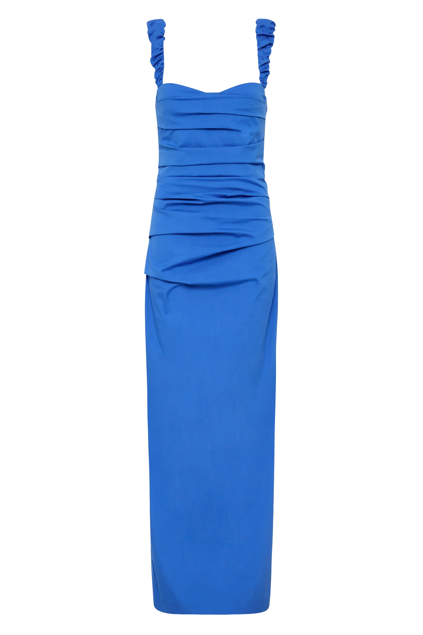 blue sir the label dress Dazed Wrap Halter Mini Dress | Blue Stripe Studio Print