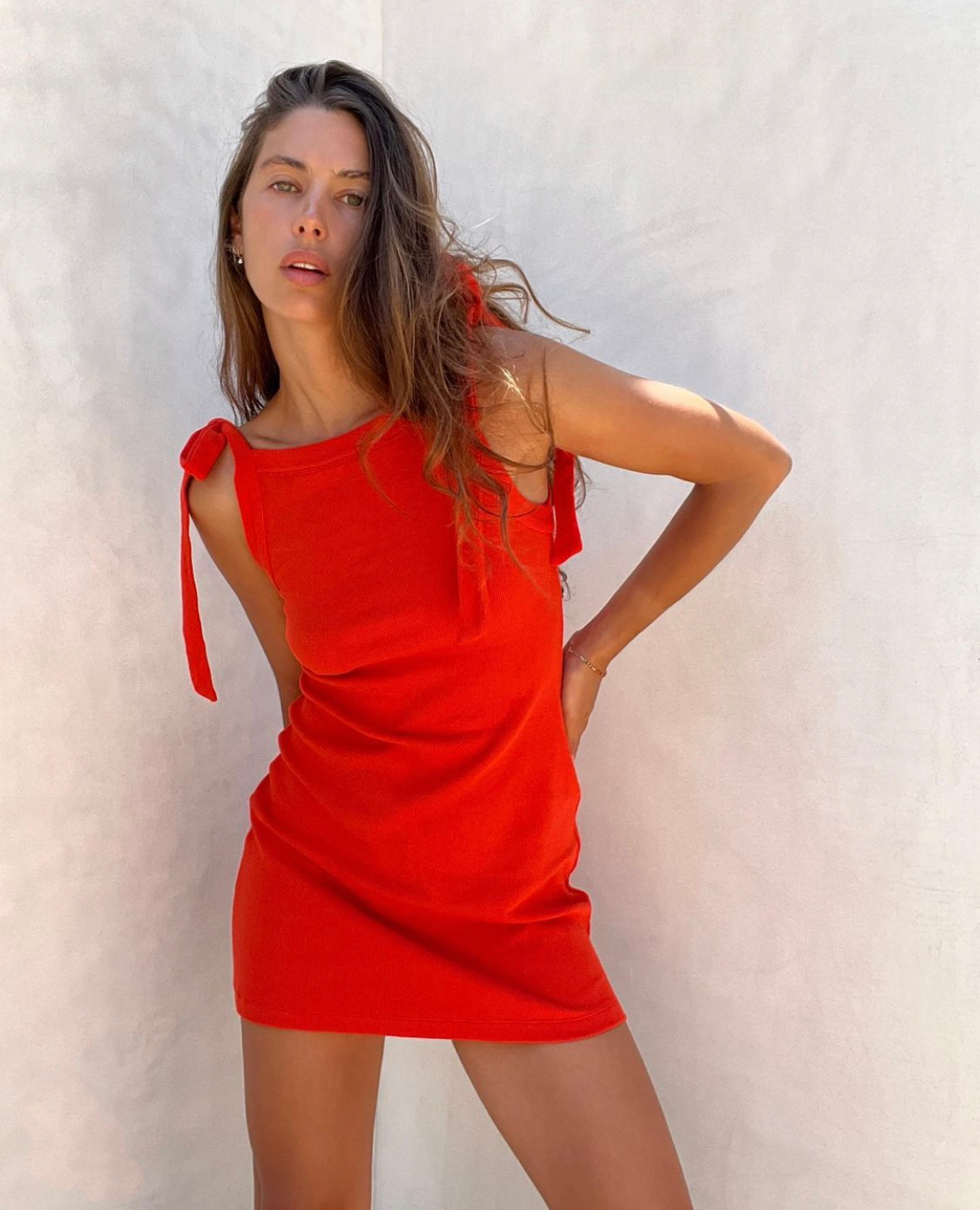 Caitlin Crisp - Marsden 2.0 Mini Dress in Tango