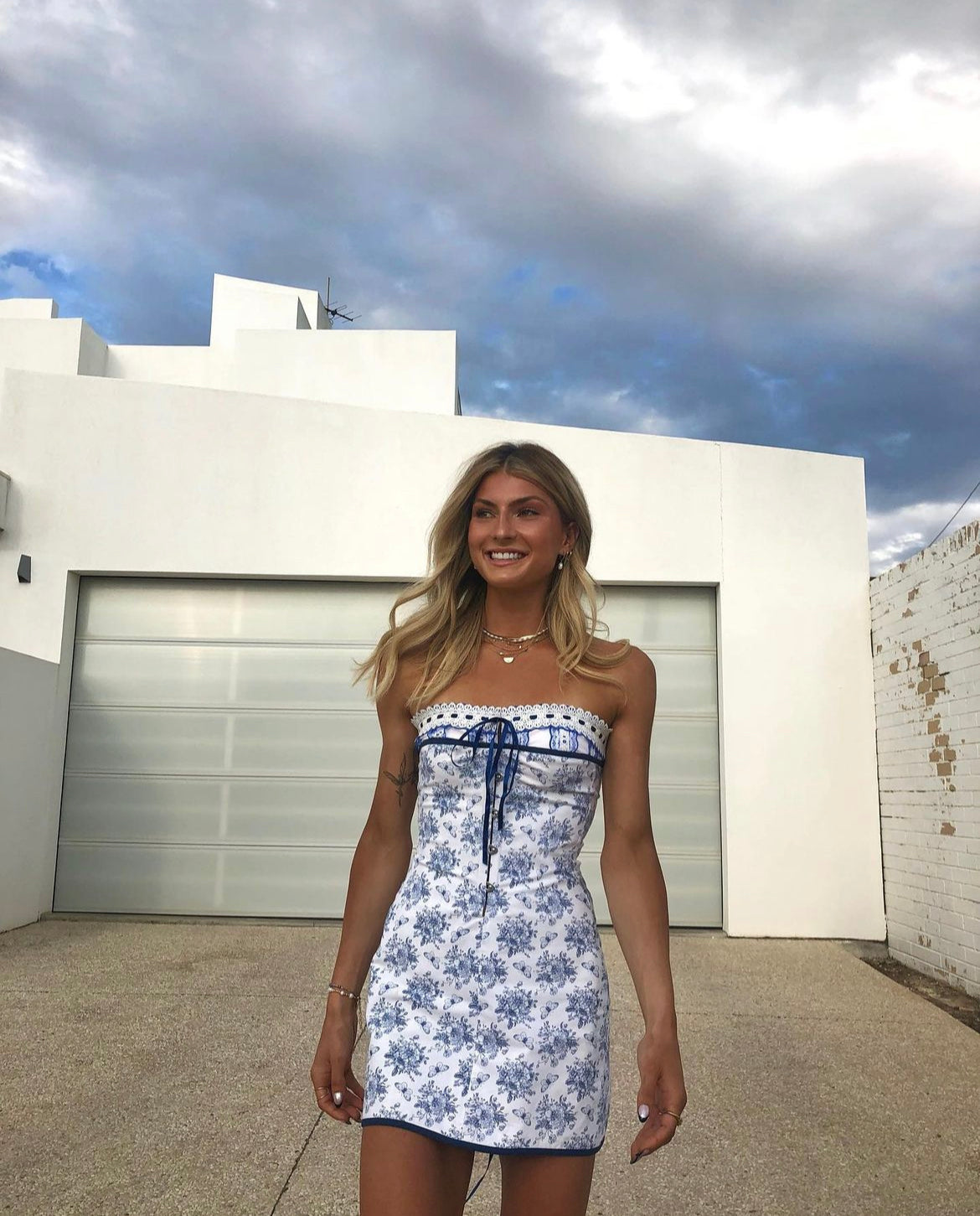 With Jean - Sabrin Dress Toile Papillon