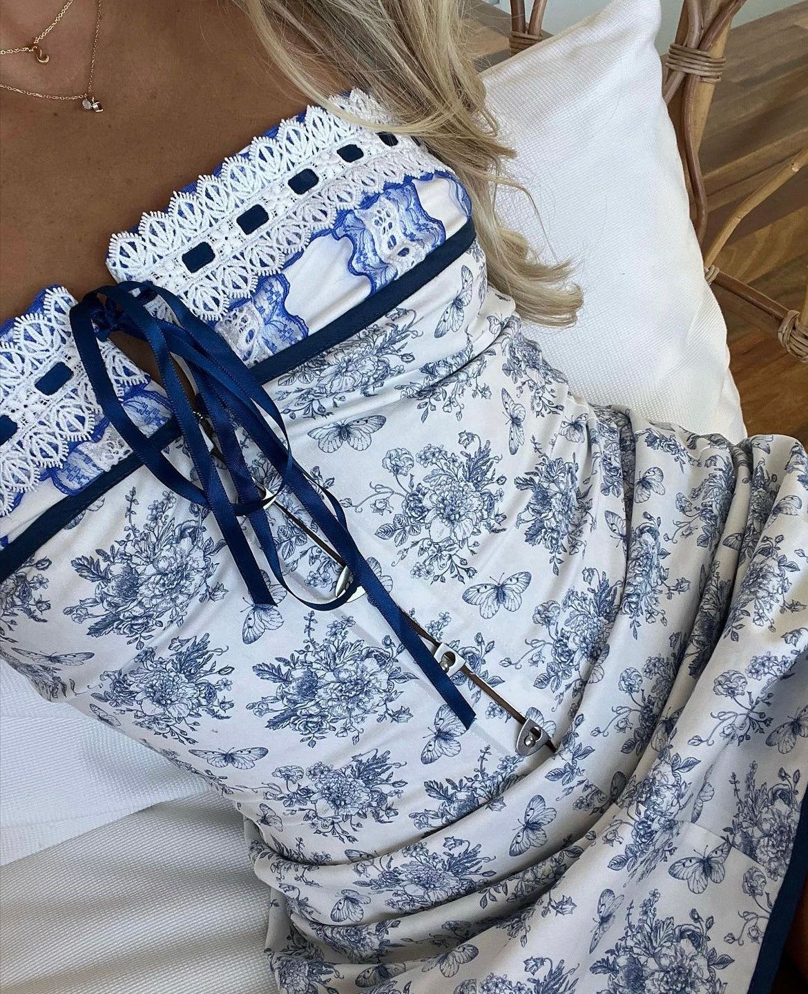 With Jean - Sabrin Dress Toile Papillon