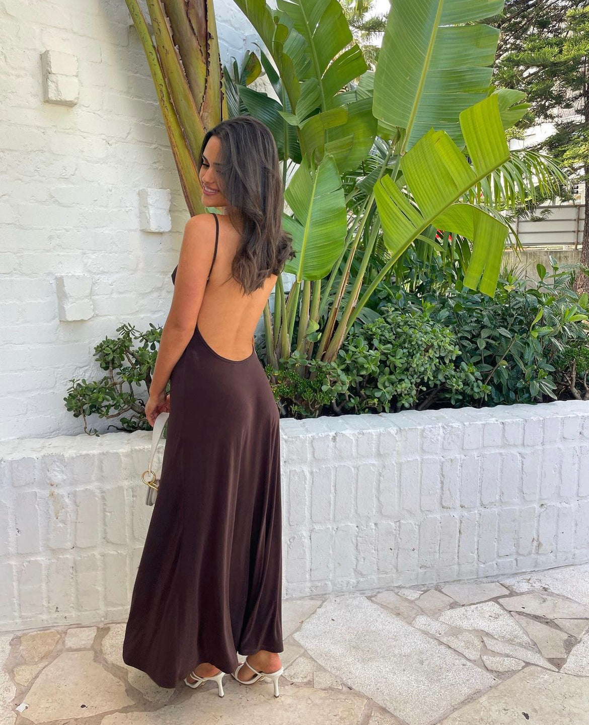 One Mile - Sammy Maxi Dress in Cocoa
