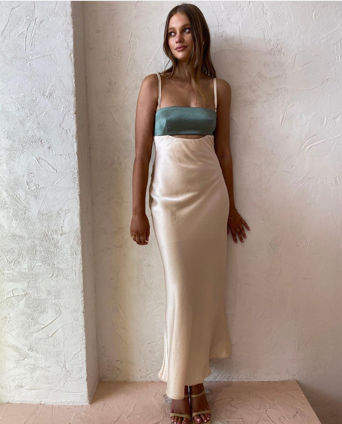 Bec and Bridge - Carrie Maxi Dress Multi Green