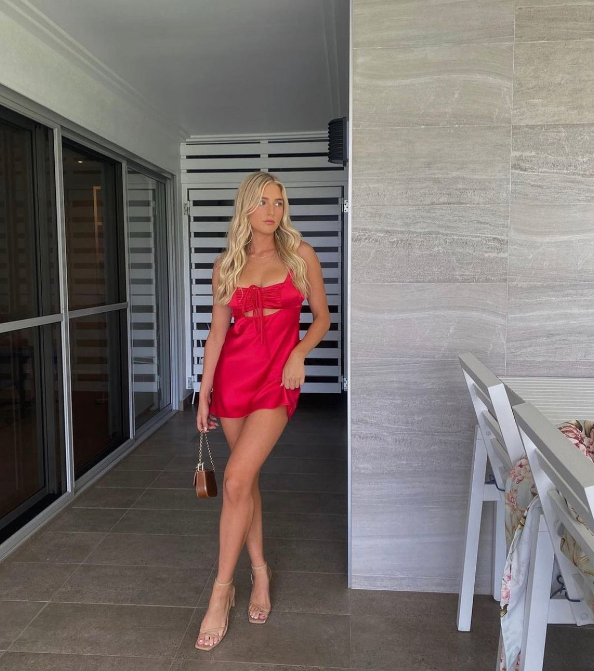 Arcina Ori - Valentina Mini Dress Red
