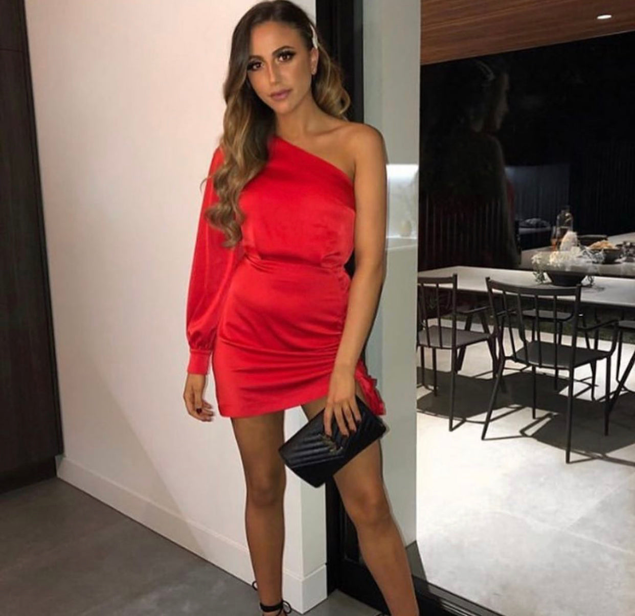 Kookai - Vangeline Mini Dress in Red