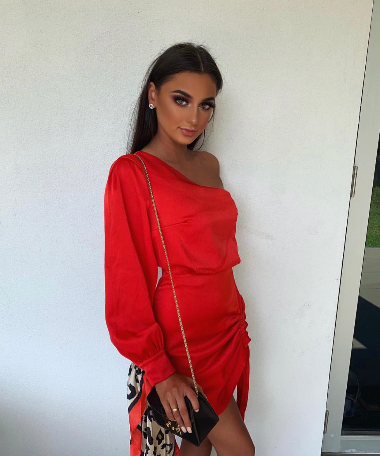 Kookai - Vangeline Mini Dress in Red