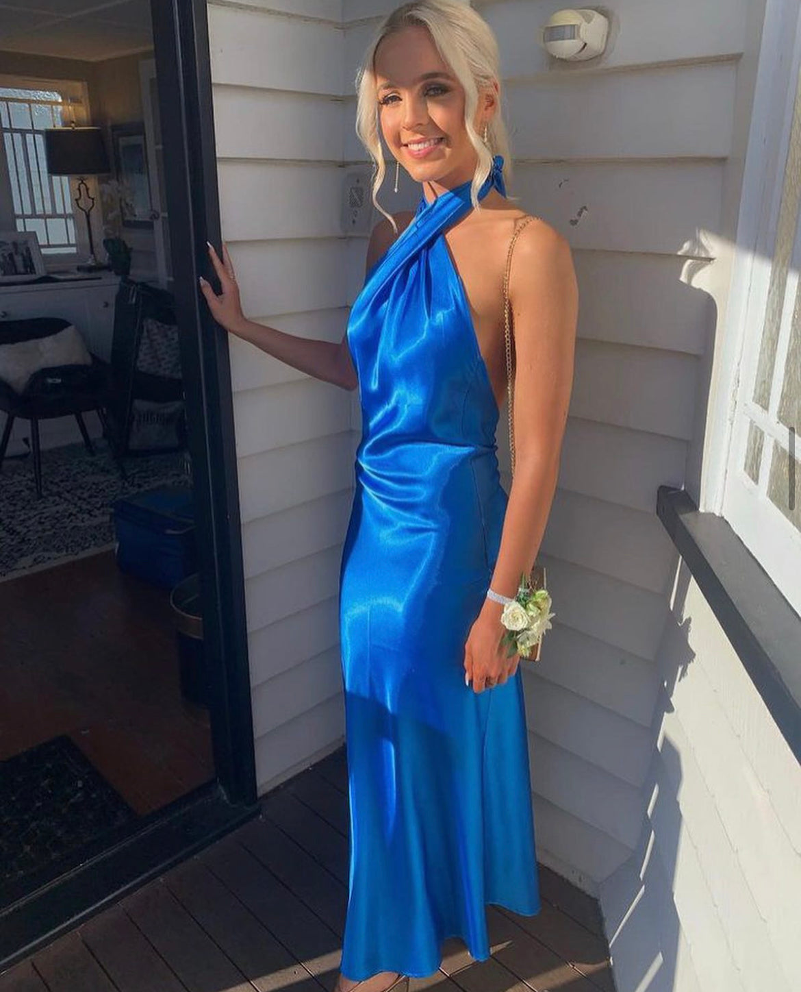 YLD Design - Crossover Maxi in Blue