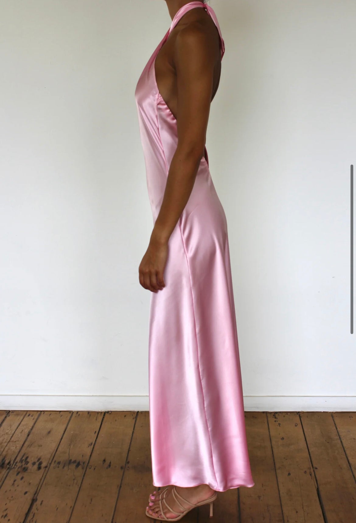 YLD Design - Crossover Maxi in Light Pink