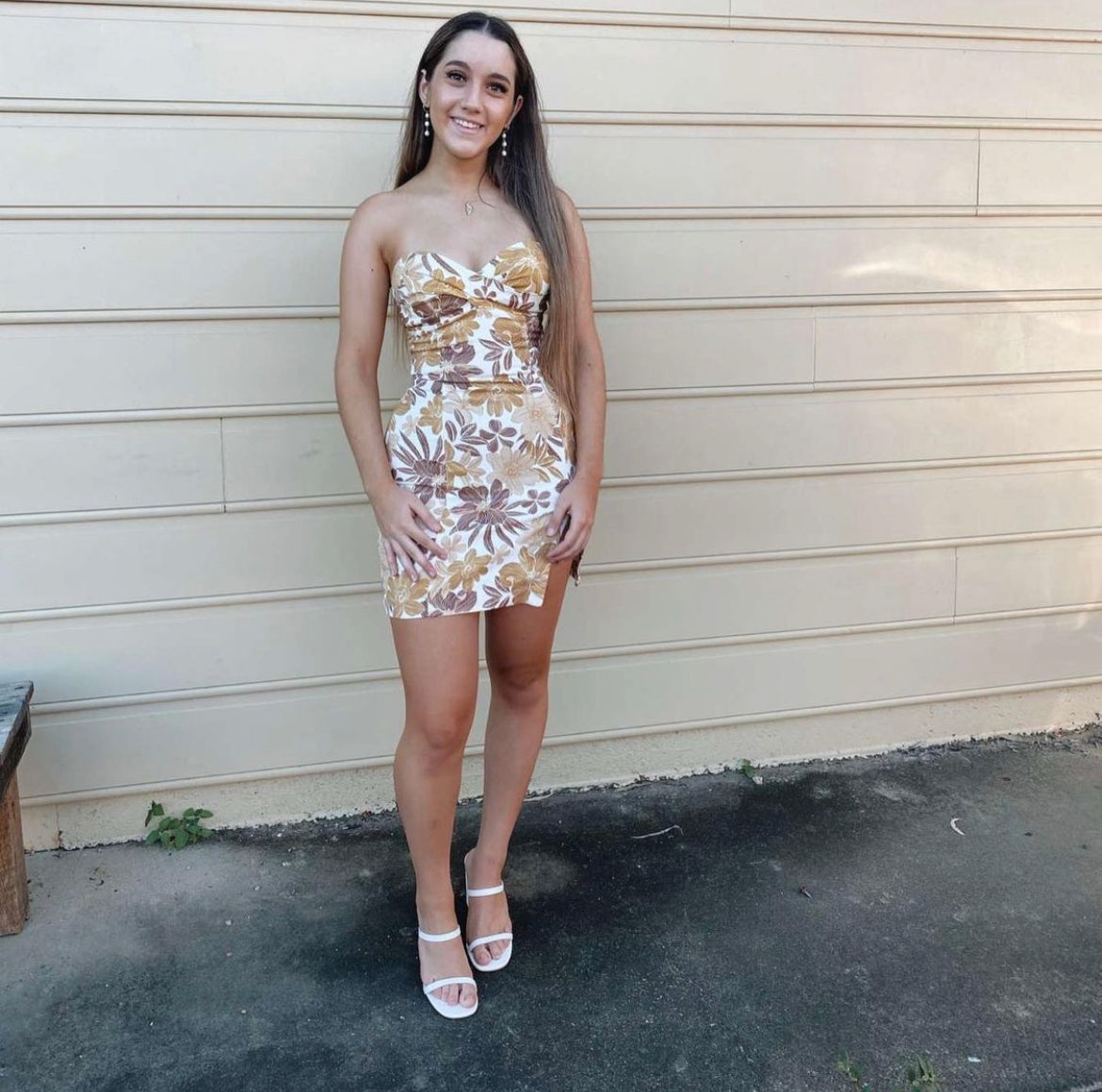 Bec and Bridge - Clara Strapless Mini Dress