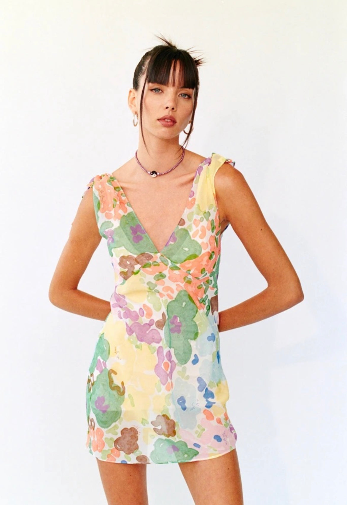 With Jean - Lani dress in Water Babies