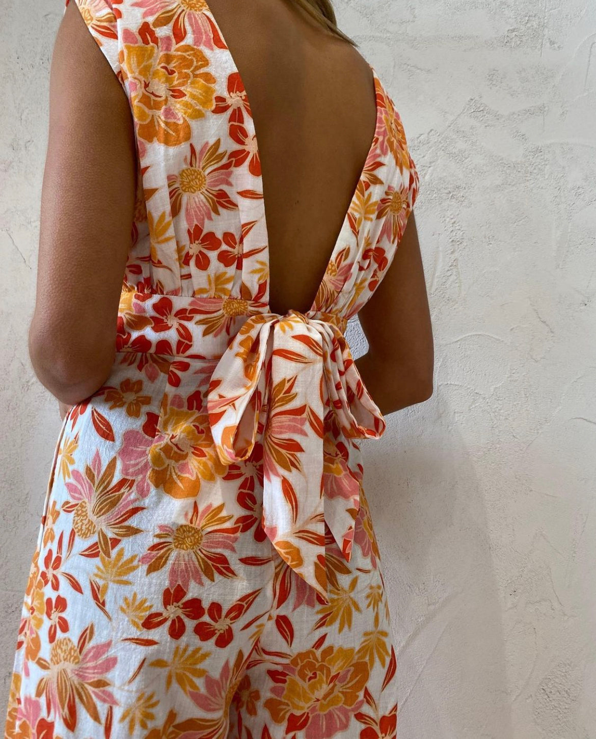 By Nicola - Fiesta Jumpsuit in Holiday Floret