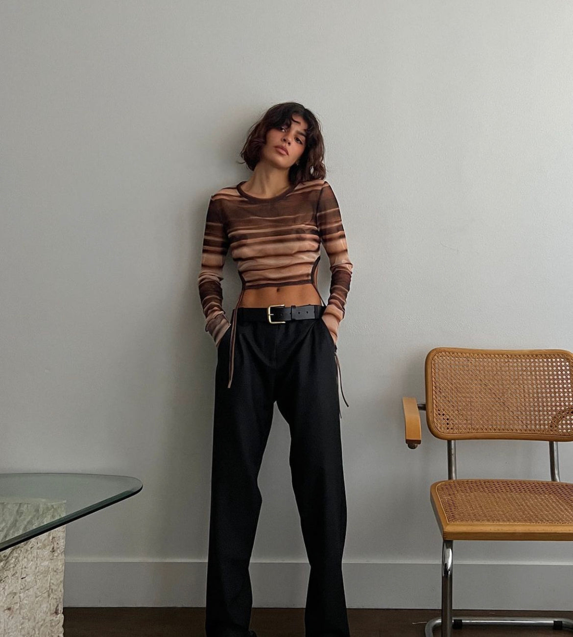 Bec and Bridge - Watercolour Crop Top & Maxi Skirt