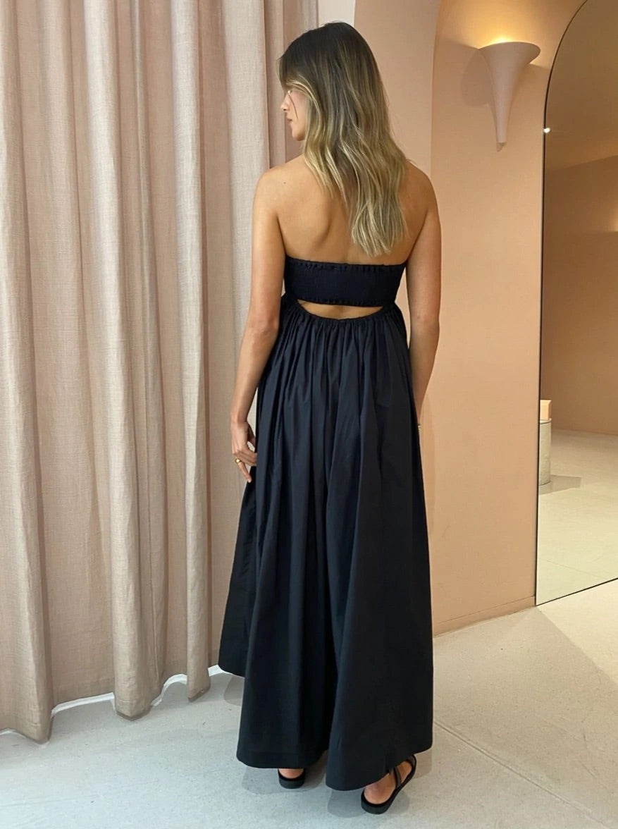 Steele - Cayman Dress in Black Pearl