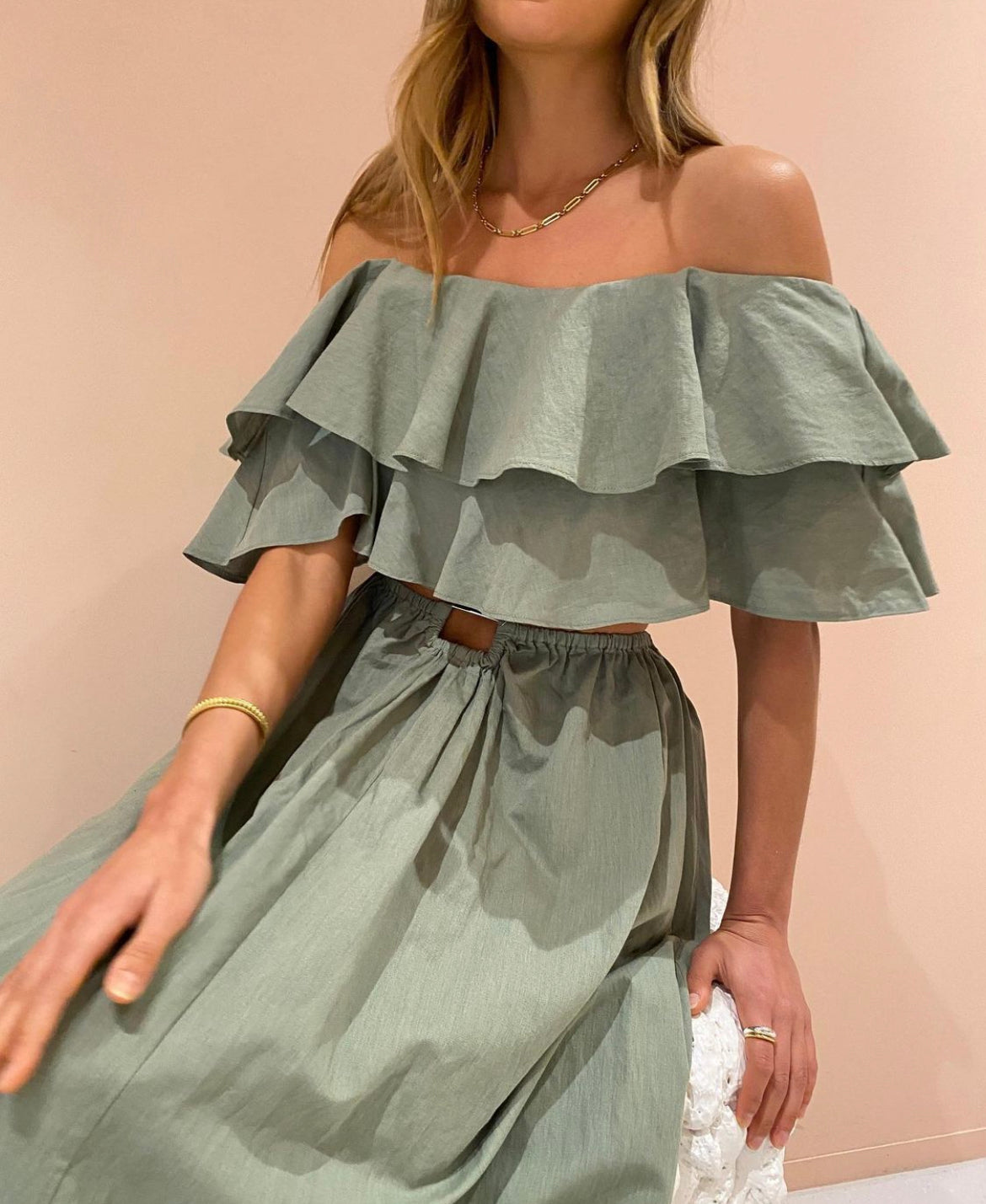 New Romantics - Dolce Vita Set in Moss