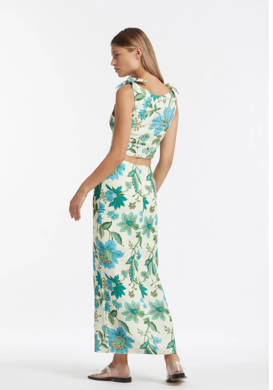 Sir The Label - Alexandre Knot Top & Midi Skirt Set