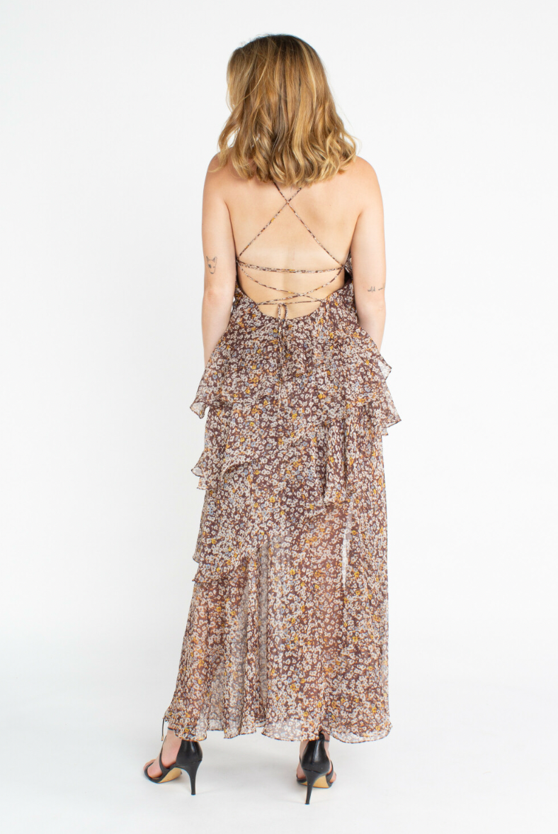 Shona Joy - Garner Cross Back Maxi Dress