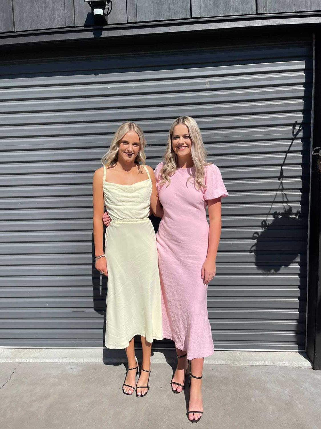 Ruby - Kendall Linen Dress in Pink