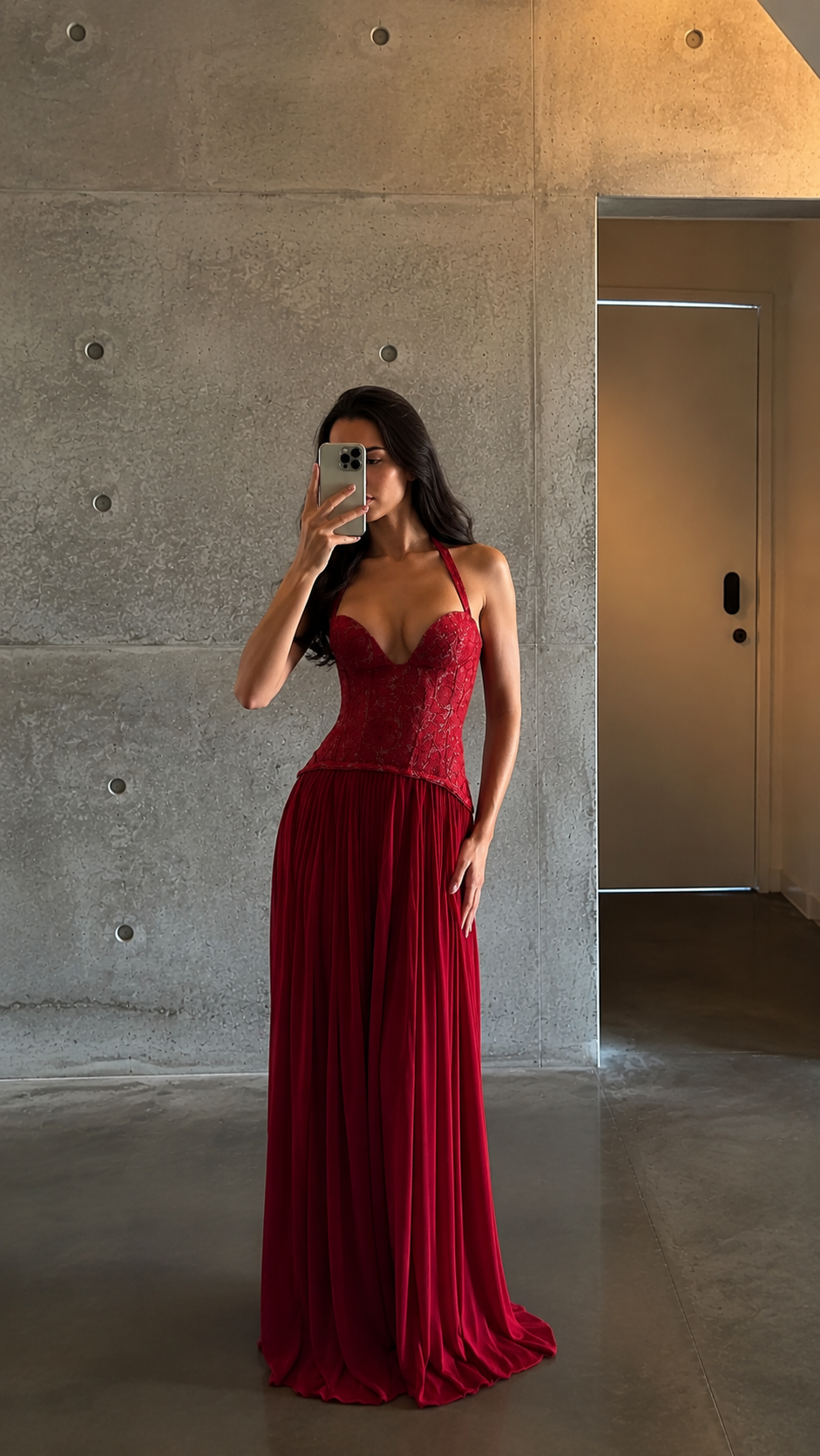 Fenity - Gaia Gown in Red