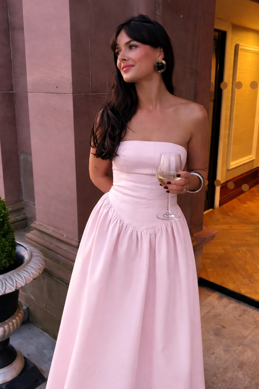 Hansen & Gretel - Audrey Gown in Soft Pink
