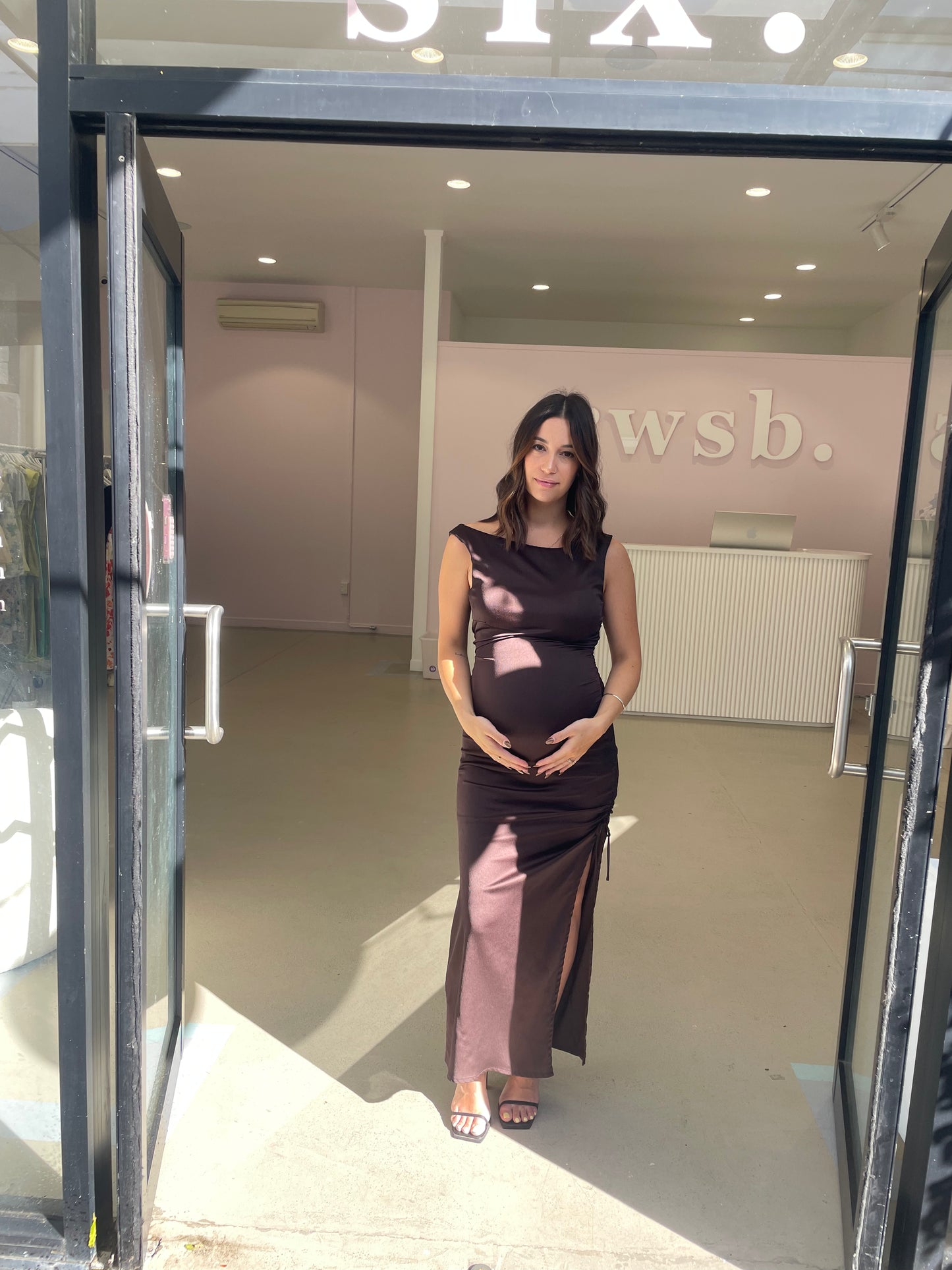 Ruby - Ercolini Maxi Dress Java