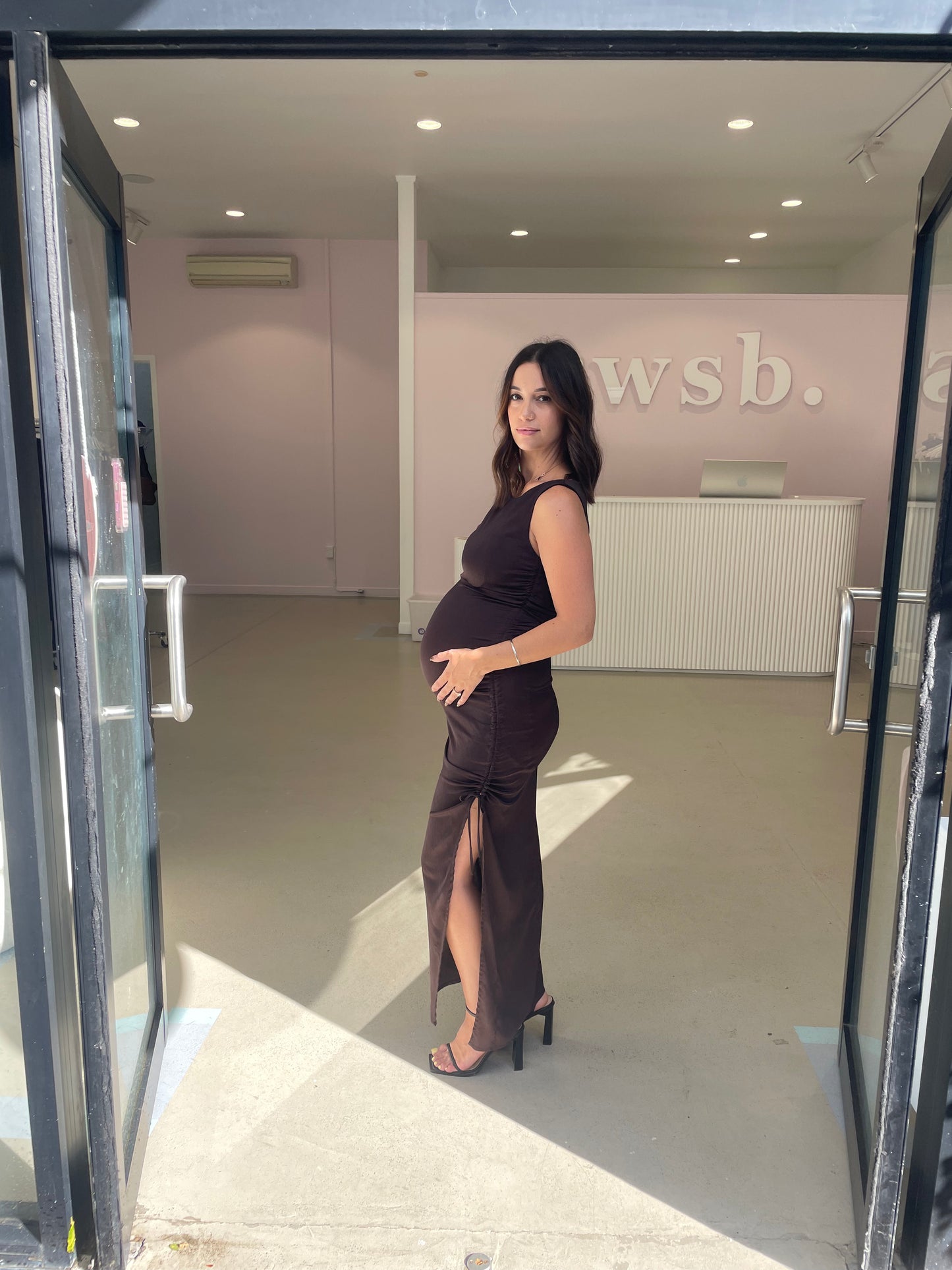 Ruby - Ercolini Maxi Dress Java