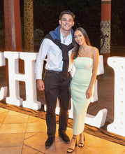 Load image into Gallery viewer, Lover - Bonita Strapless Midi Dress in Light Avocado
