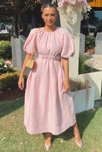 Load image into Gallery viewer, Aje - Mimosa Cut Out Midi Dress Pink

