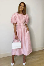 Load image into Gallery viewer, Aje - Mimosa Cut Out Midi Dress Pink
