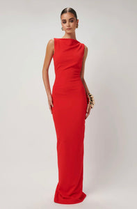 Effie Kats - Verona Gown in Cherry Red