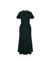Load image into Gallery viewer, Ruby - Clover Midi Dress Emerald
