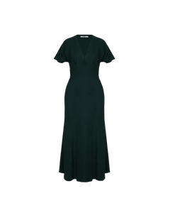 Ruby - Clover Midi Dress Emerald