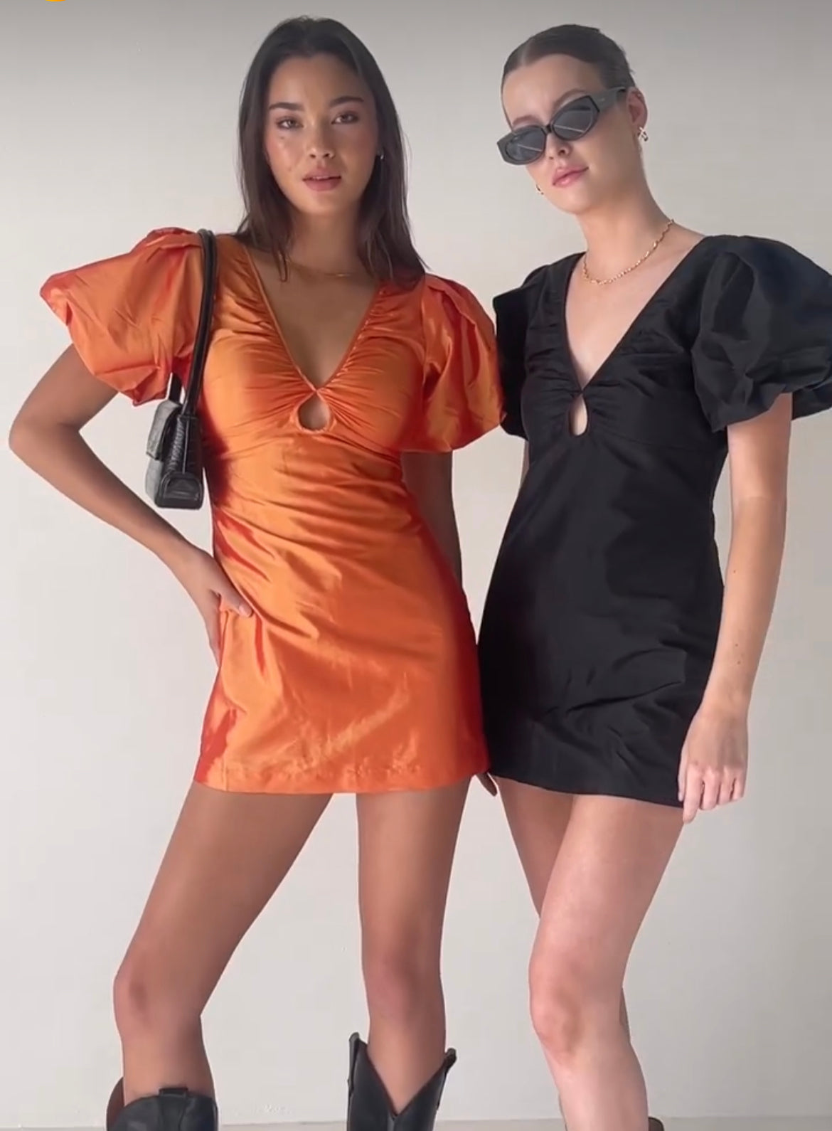 Hansen & Gretel - Melinda Mini Dress in Black