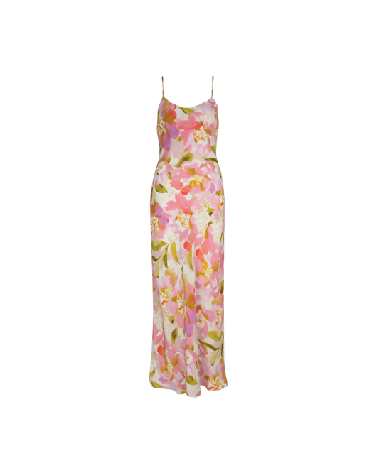 Ruby - Morgan Silk Slip in Ballet Floral